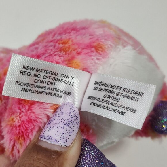 Ty Beanie Boos Kacey Koala Bear Plush 2015 Stuffed Animal Toy Pink Glitter Eyes - Picture 4 of 5